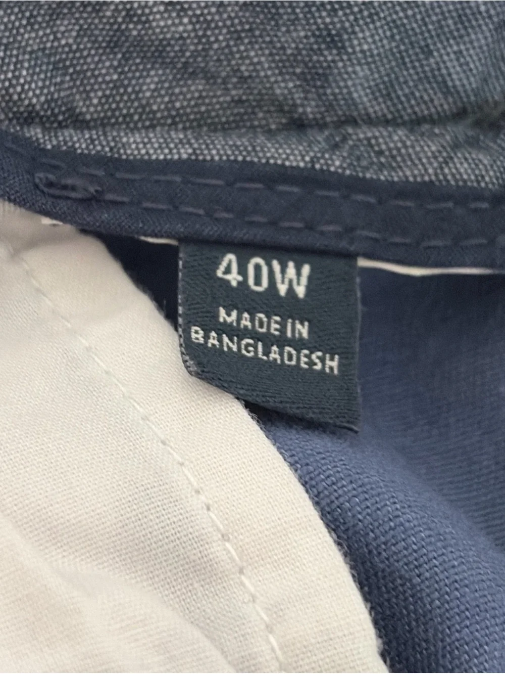 *2 Pair* Nautica Shorts Mens Size 40W Blue Stretch Chinos Khakis 8